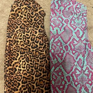 Scrunch workout pants